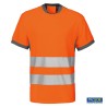 Camiseta alta visibilidad Projob 6009 - Naranja/Gris