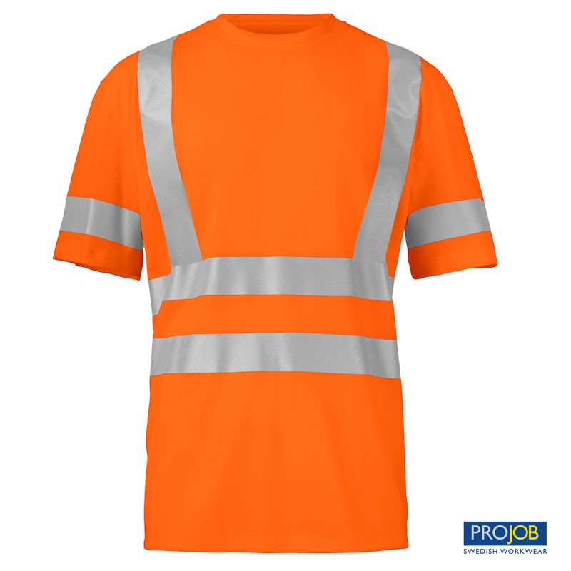 Camiseta Projob 6030 Alta visibilidad Naranja