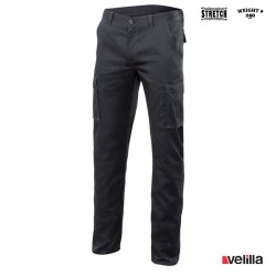 Pantalón Stretch forrado Velilla Ref. 103015S - Negro