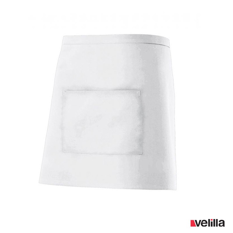 Delantal corto Velilla 404201 - Blanco
