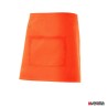 Delantal corto Velilla 404201 - Naranja fluor