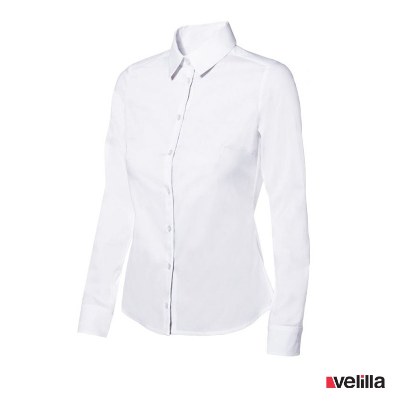 Camisa stretch mujer Velilla Blanco