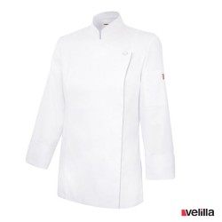 Chaqueta cocina Velilla Mujer ML 405203TC - Blanco