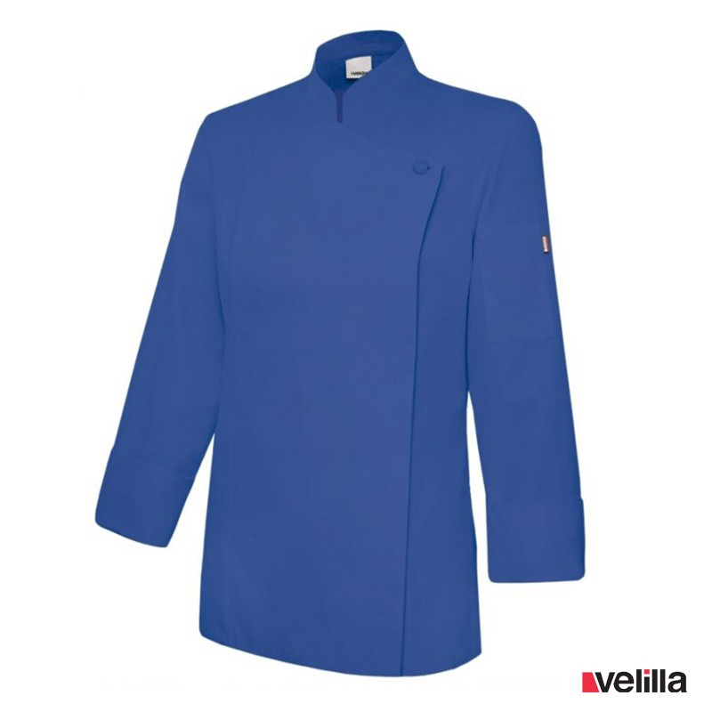 Chaqueta cocina Velilla Mujer ML 405203TC - Azul ultramar