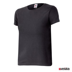 Camiseta mujer algodon velilla negra