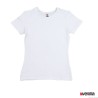 Camiseta mujer algodon velilla blanca