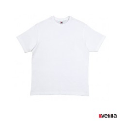Camiseta algodon velilla blanca