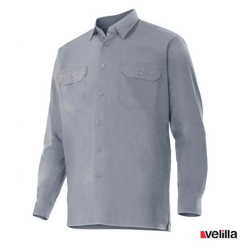 Camisa manga larga Velilla Ref. 520 - Gris