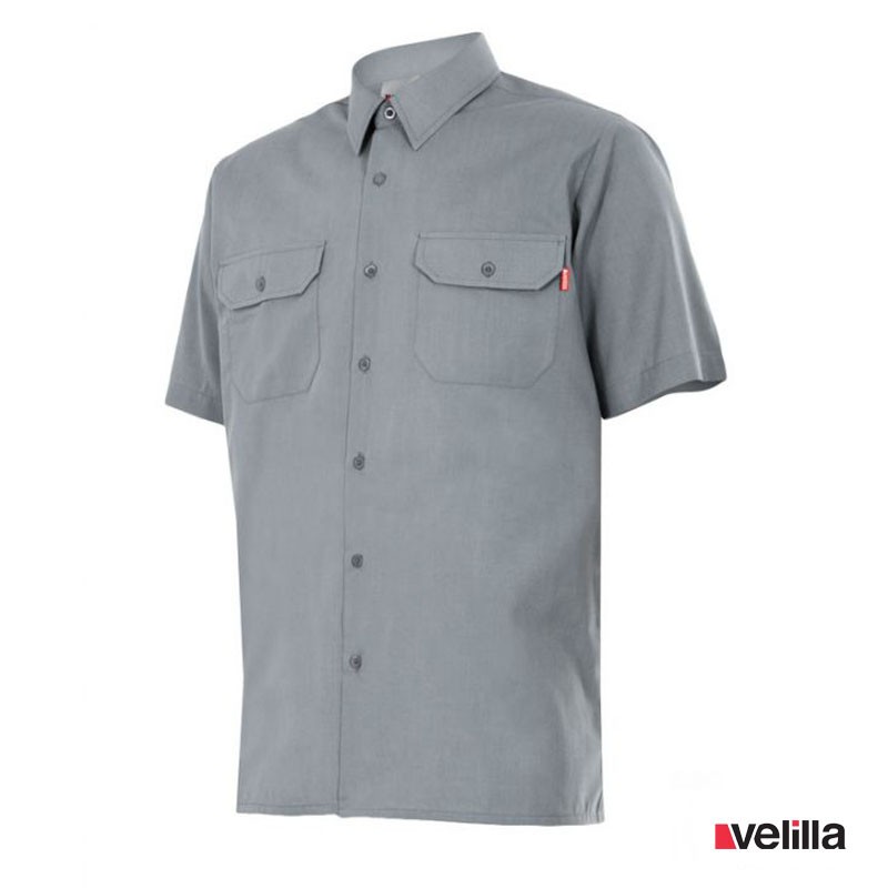 Camisa manga corta Velilla Ref. 522 - Gris