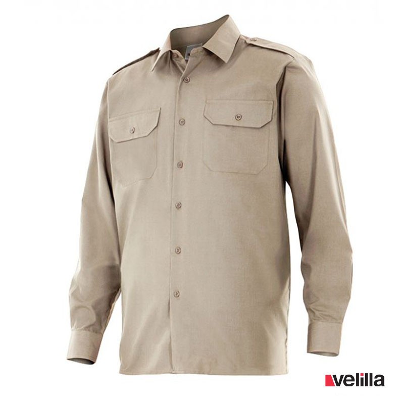 Camisa manga larga Velilla Ref. 530 - Beige