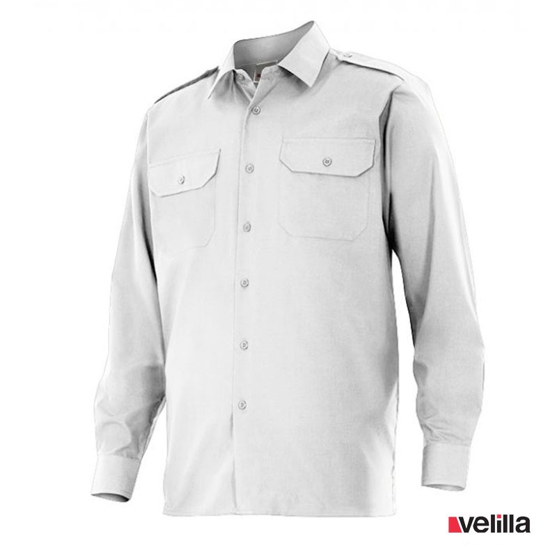 Camisa manga larga Velilla Ref. 530 - Blanco