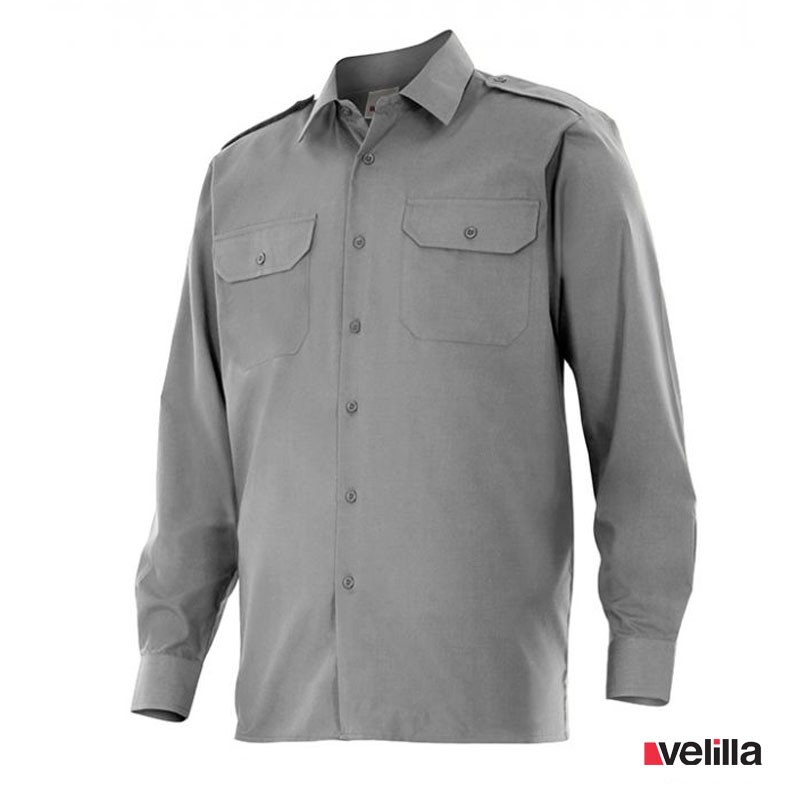 Camisa manga larga Velilla Ref. 530 - Gris