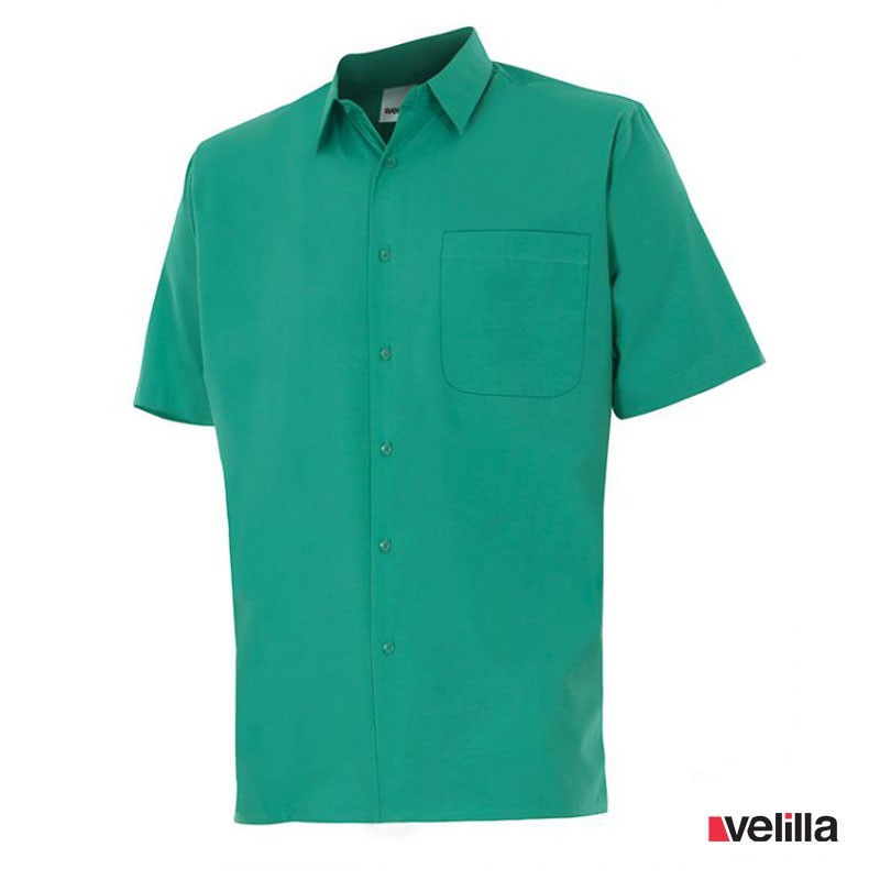 Camisa manga corta Velilla Ref. 531 - Verde