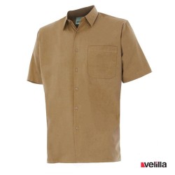 Camisa manga corta Velilla Ref. 531 - Beige
