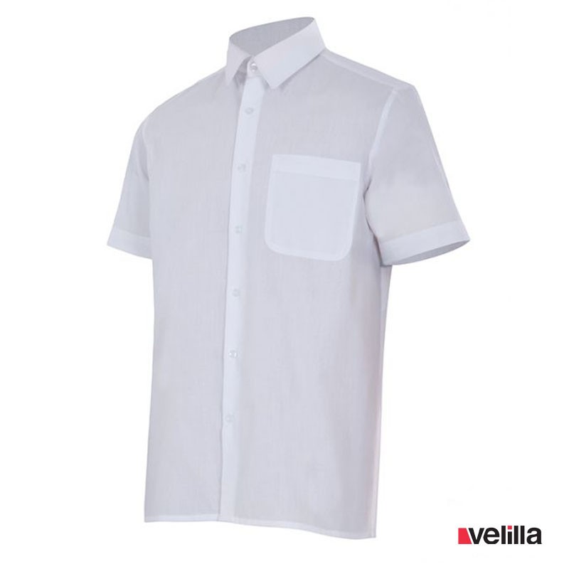 Camisa manga corta Velilla Ref. 531 - Blanco