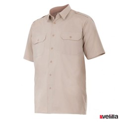 Camisa manga corta Velilla Ref. 532 - Beige