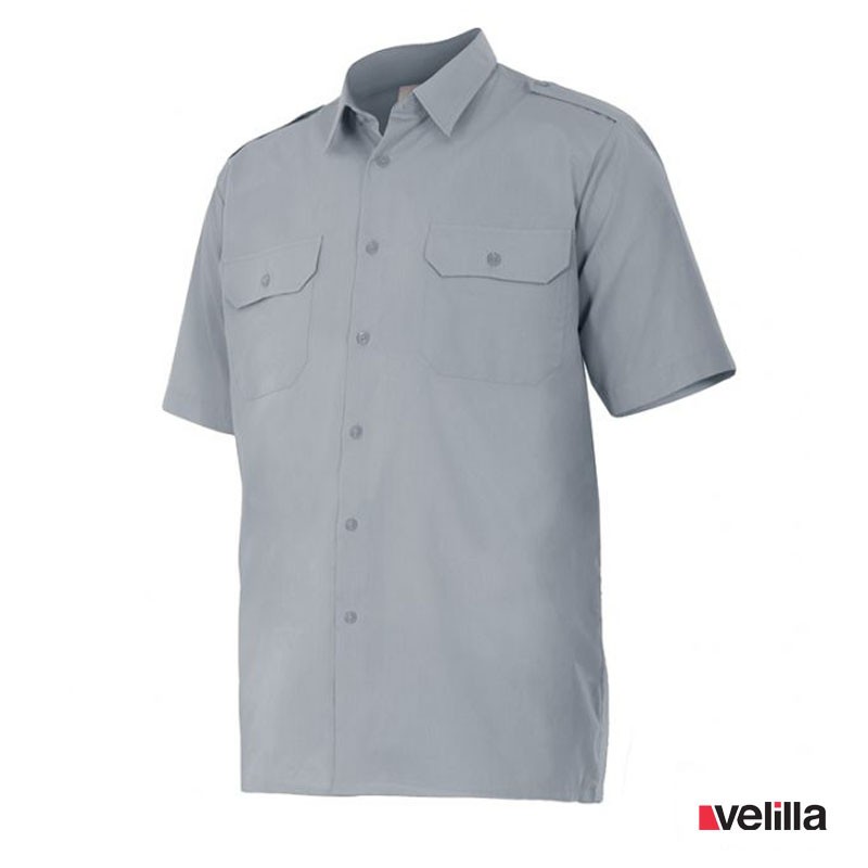 Camisa manga corta Velilla Ref. 532 - Gris