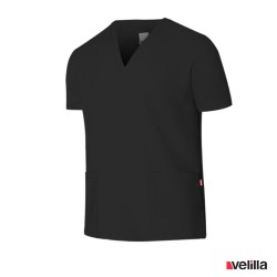 Camisola pijama microfibra Velilla negro