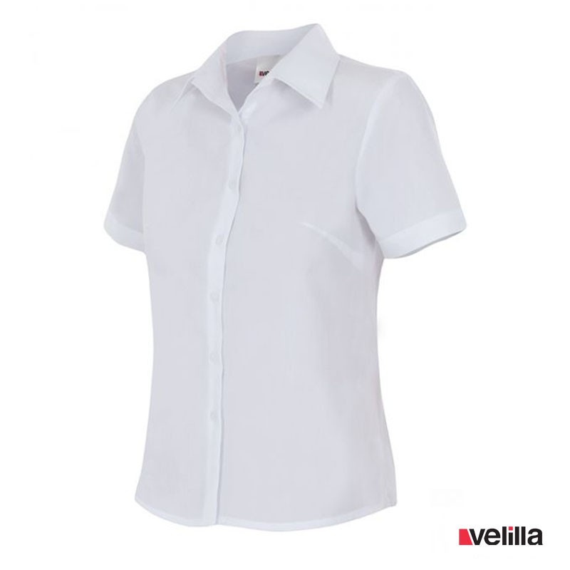 Camisa manga corta mujer Velilla Ref. 538 - Blanco
