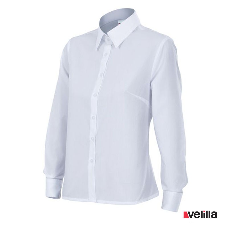 Camisa manga larga mujer Velilla Ref. 539 - Blanco