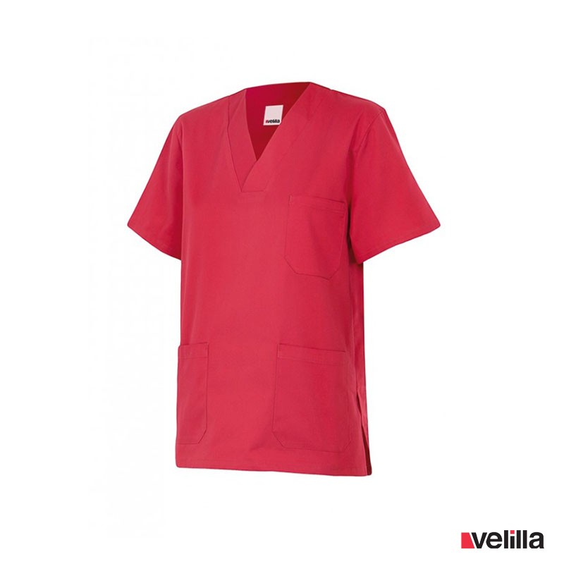Camisola pijama Velilla Rojo coral