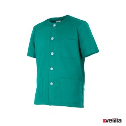 Camisola pijama botones Velilla verde